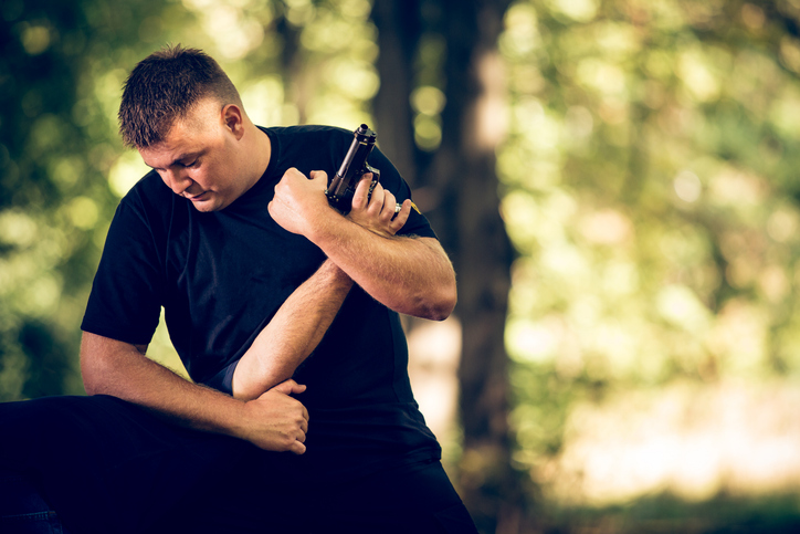 man disarming someone with a gun - what is self-defense in criminal law?